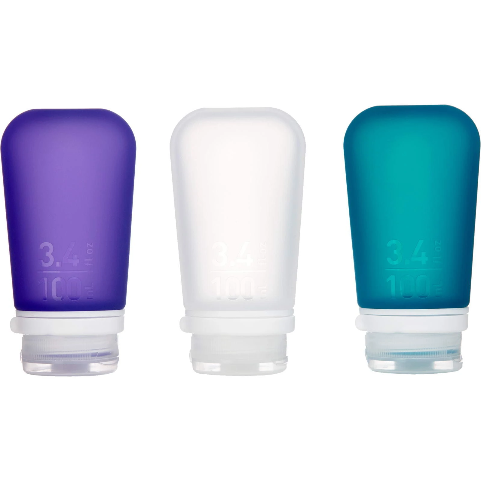 Humangear GoToob+ 3er Pack - 3 X 100 Ml Tube 3 Humangear GoToob+ 3er Pack - 3 X 100 Ml Tube