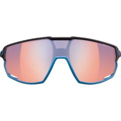 JULBO Rush Reactiv 1-3 High Contrast - Fahrradbrille -Campfreunde Geschäft julbo rush reactiv 1 3 hc fahrradbrille schwarz blau jb j534 3414 1