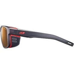 JULBO Shield M Reactiv 2-4 Polarized - Bergbrille 8 JULBO Shield M Reactiv 2-4 Polarized - Bergbrille -Campfreunde Geschäft julbo shield m reactiv high mountain 2 4 bergbrille schwarz orange jb j544 5014 5