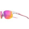 JULBO Split Spectron 3 - Sonnenbrille -Campfreunde Geschäft julbo split spectron 3 sonnenbrille matt weiss hellrosa jb j551 1112 0