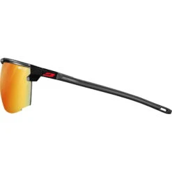 JULBO Ultimate Reactiv 1-3 Light Amplifier - Fahrradbrille -Campfreunde Geschäft julbo ultimate reactiv performance 1 3 laf fahrradbrille schwarz rot jb j546 3811 7