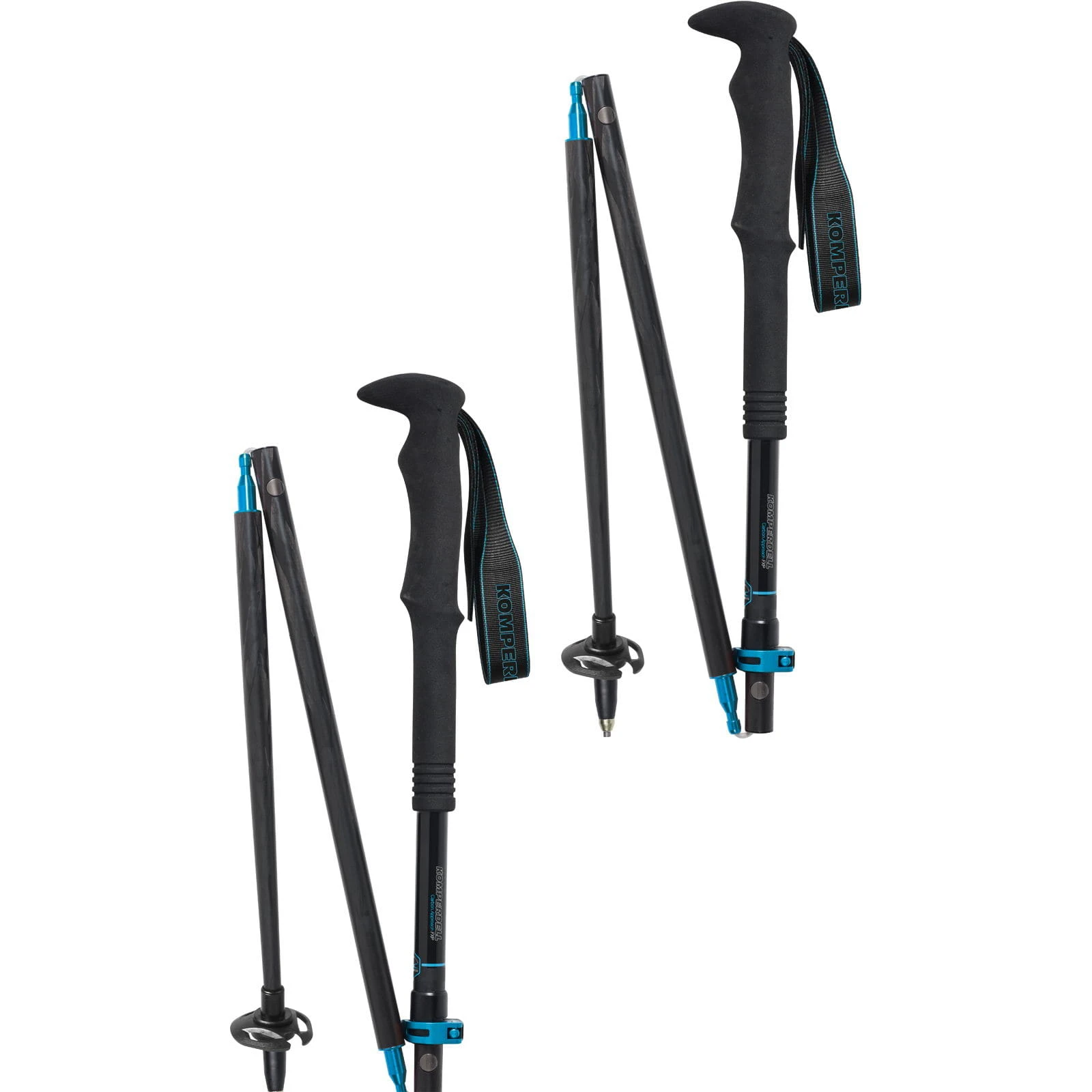 Komperdell Carbon FXP.4 Approach Vario - Faltstöcke 3 Komperdell Carbon FXP.4 Approach Vario - Faltstöcke