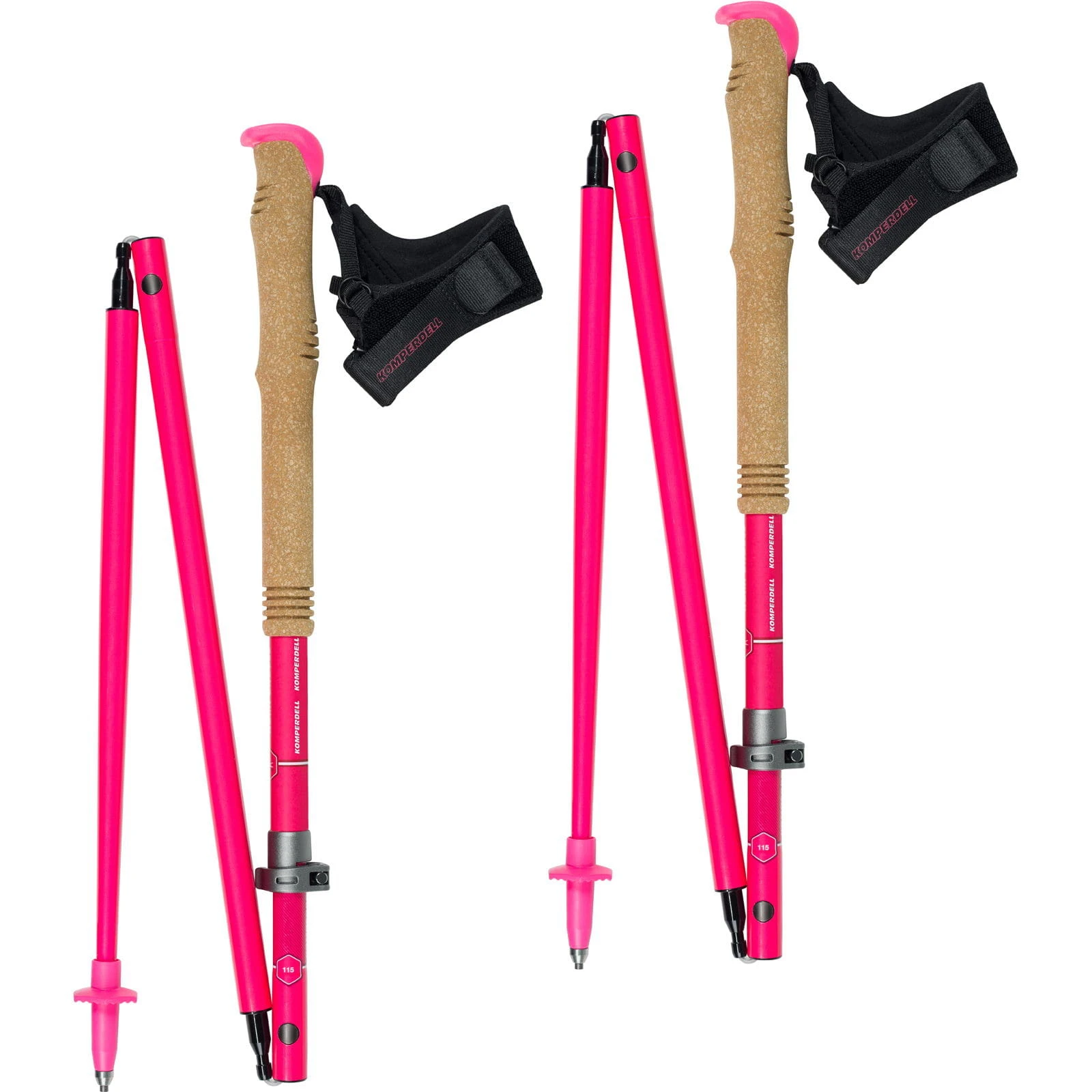 Komperdell Carbon FXP Team Vario - Trailrunning-Stöcke 4 Komperdell Carbon FXP Team Vario - Trailrunning-Stöcke – Bild 2