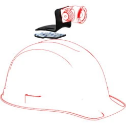 Ledlenser Helmet Connecting Kit Type H - Helmhalterung -Campfreunde Geschäft ledlenser helmet connecting kit type h helmhalterung zb 502314 6