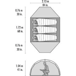 MSR Elixir 3 - Drei-Personen-Zelt -Campfreunde Geschäft msr elixir 3 drei personen zelt cd 10332 4