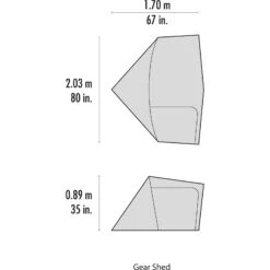 MSR Gear Shed V2 - Vorzelt 11 MSR Gear Shed V2 - Vorzelt -Campfreunde Geschäft msr gear shed v2 vorzelt cd 10334 4