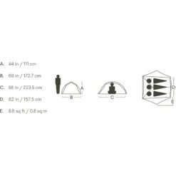 NEMO Hornet OSMO 3P - 3-Seasons Zelt -Campfreunde Geschäft nemo hornet osmo 3p 3 seasons zelt birch bud goodnight gray nem 811666035738 14