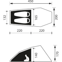NOMAD Bedouin 2 LW - Tunnelzelt 16 NOMAD Bedouin 2 LW - Tunnelzelt -Campfreunde Geschäft nomad bedouin 2 lw tunnelzelt sw26814 2