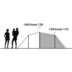Outwell Earth 4 - Vier-Personen-Tunnel-Zelt -Campfreunde Geschäft outwell earth 4 vier personen tunnel zelt green grey rl 150172 2