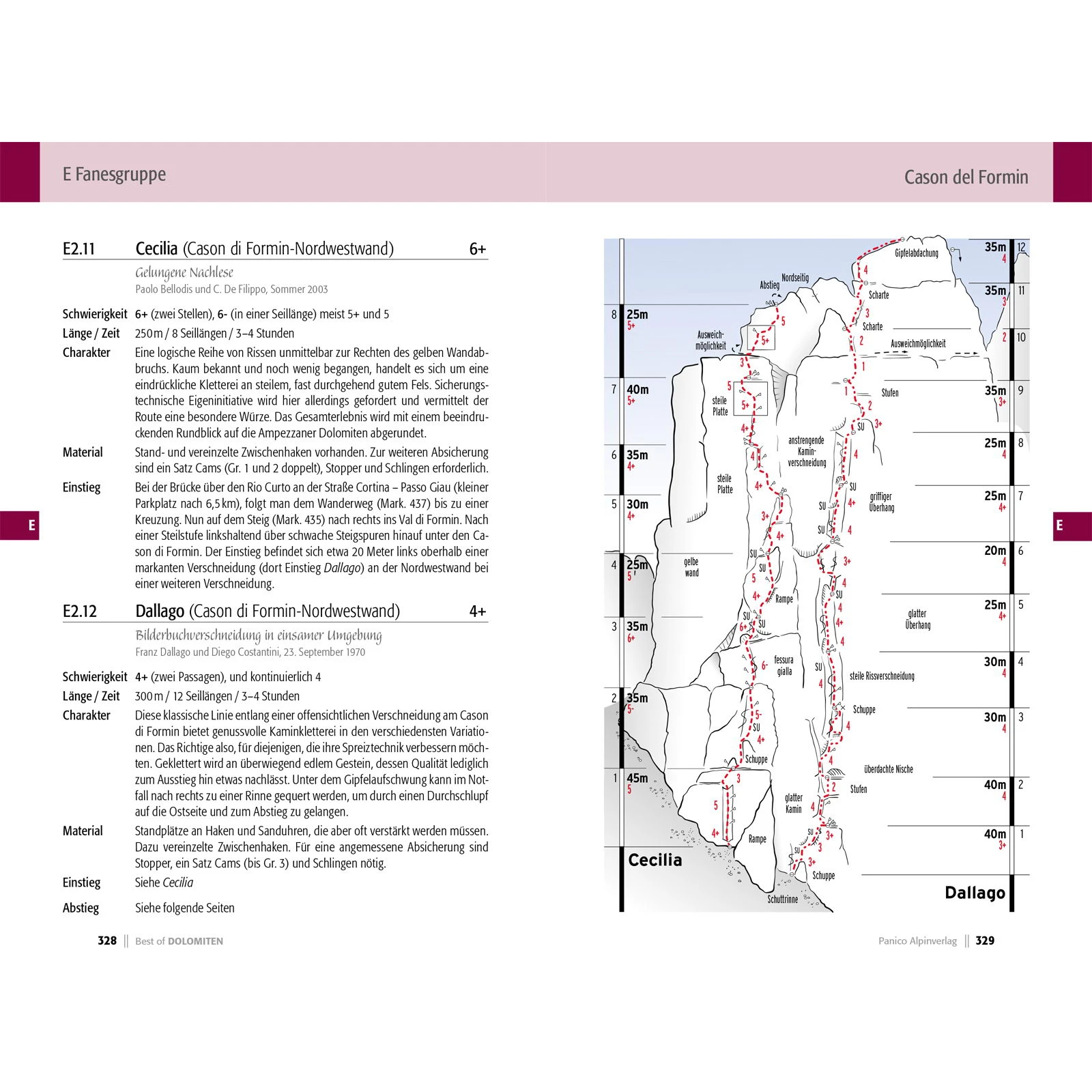 Panico Verlag Best Of Dolomiten - Kletterführer Alpin 8 Panico Verlag Best Of Dolomiten - Kletterführer Alpin – Bild 6