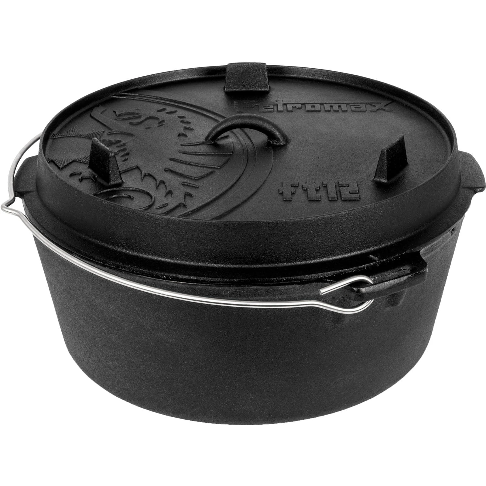 Petromax Feuertopf Ft12-t Ohne Füße - Dutch Oven 3 Petromax Feuertopf Ft12-t Ohne Füße - Dutch Oven