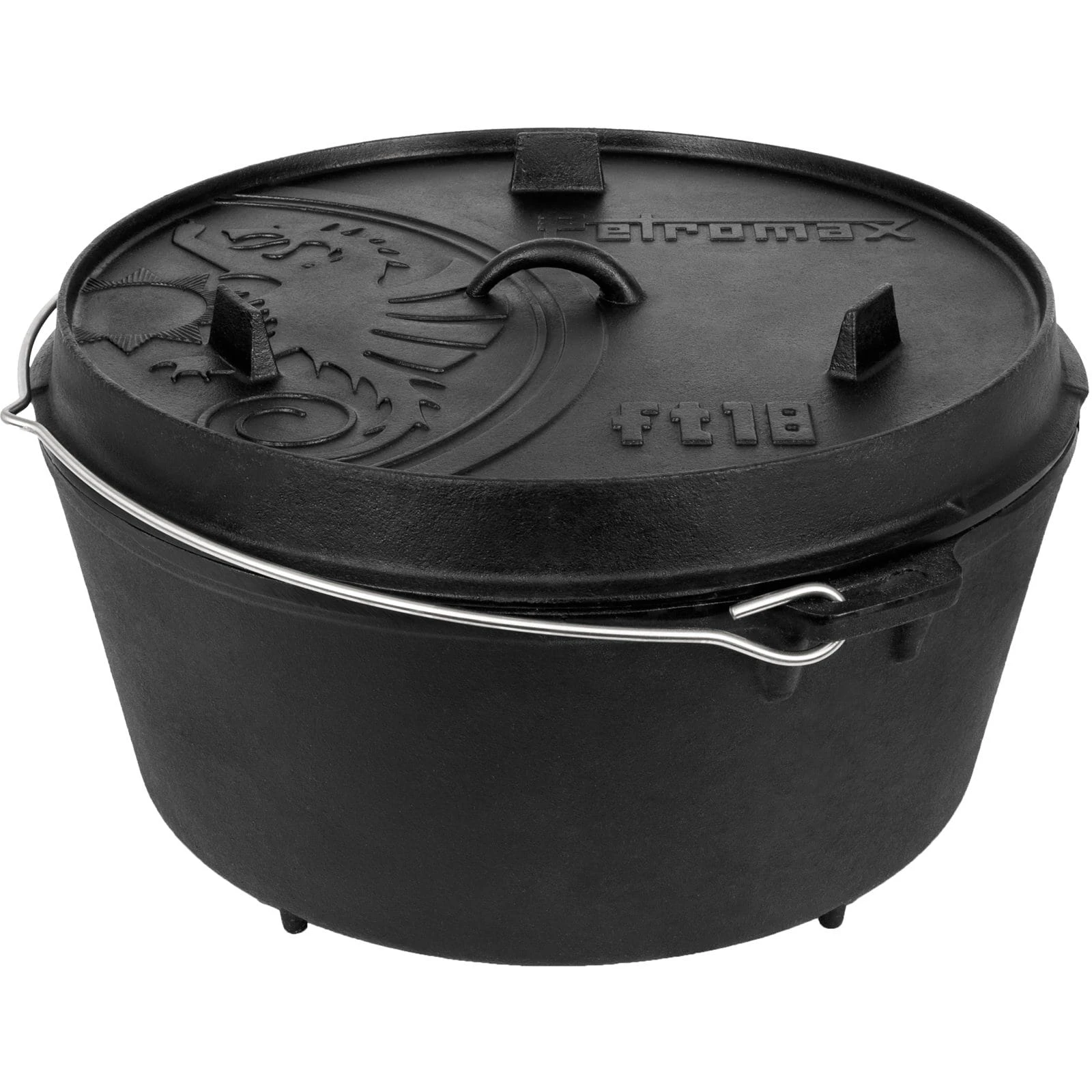 Petromax Feuertopf Ft18 Mit Füßen - Dutch Oven 4 Petromax Feuertopf Ft18 Mit Füßen - Dutch Oven – Bild 2