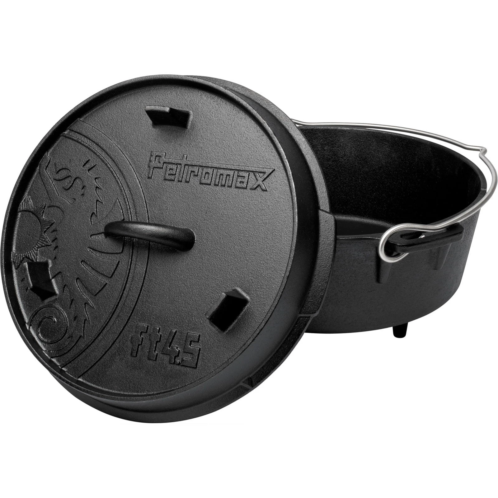 Petromax Feuertopf Ft4.5 Mit Füßen - Dutch Oven 3 Petromax Feuertopf Ft4.5 Mit Füßen - Dutch Oven