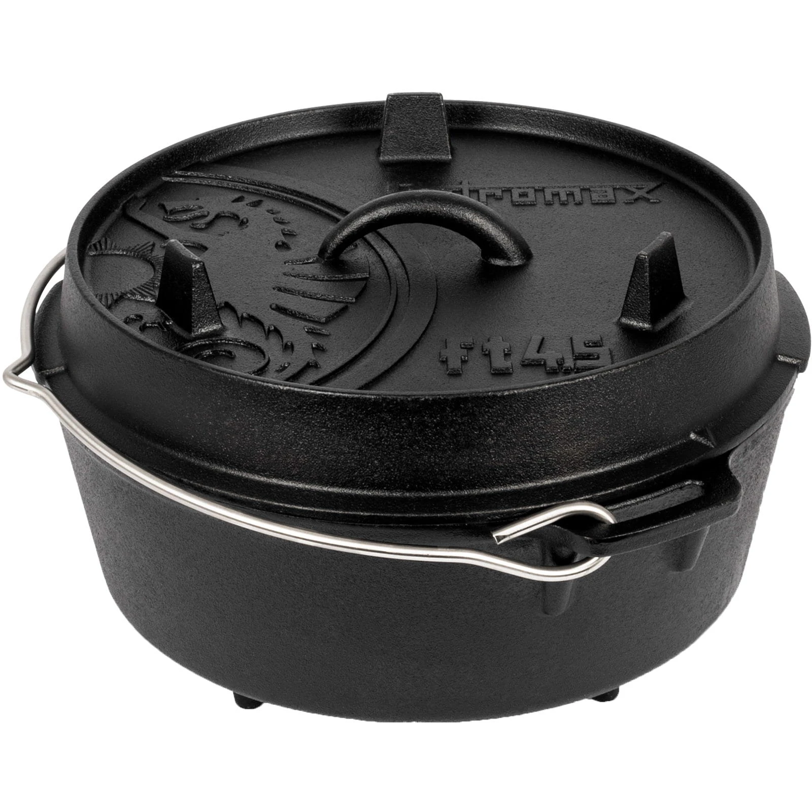 Petromax Feuertopf Ft4.5 Mit Füßen - Dutch Oven 4 Petromax Feuertopf Ft4.5 Mit Füßen - Dutch Oven – Bild 2