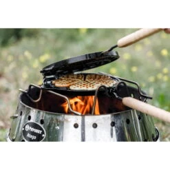 Petromax Wende-Waffeleisen -Campfreunde Geschäft petromax wende waffeleisen pef wf tx 8