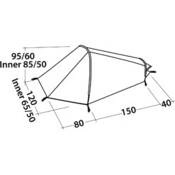 Robens Arrow Head - 1 Personen Zelt -Campfreunde Geschäft robens arrow head 1 personen zelt red rl 150325 2