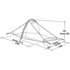 Robens Starlight 1 - Zelt -Campfreunde Geschäft robens starlight 1 zelt green rl 152087 2