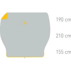 Sea To Summit Ember Eb1 Double - Daunendecke Für 2 -Campfreunde Geschäft sea to summit ember eb1 double daunendecke fuer 2 light grey yellow sts aeb1 d 2