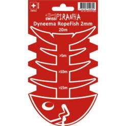 SwissPiranha Dyneema RopeFish 20 M - Schnur -Campfreunde Geschäft swisspiranha dyneema ropefish 20 m schnur rot reflektierend swp 653791 bl20 3