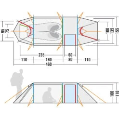 Tatonka Alaska 2.235 PU - Zwei-Personen-Zelt -Campfreunde Geschäft tatonka alaska 2 235 pu zwei personen zelt tat 2455 208 13