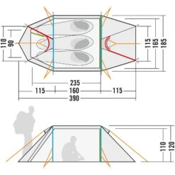 Tatonka Arctis 3.235 PU - Drei-Personen-Zelt 9 Tatonka Arctis 3.235 PU - Drei-Personen-Zelt -Campfreunde Geschäft tatonka arctis 3 235 pu drei personen zelt tat 2453 208 6