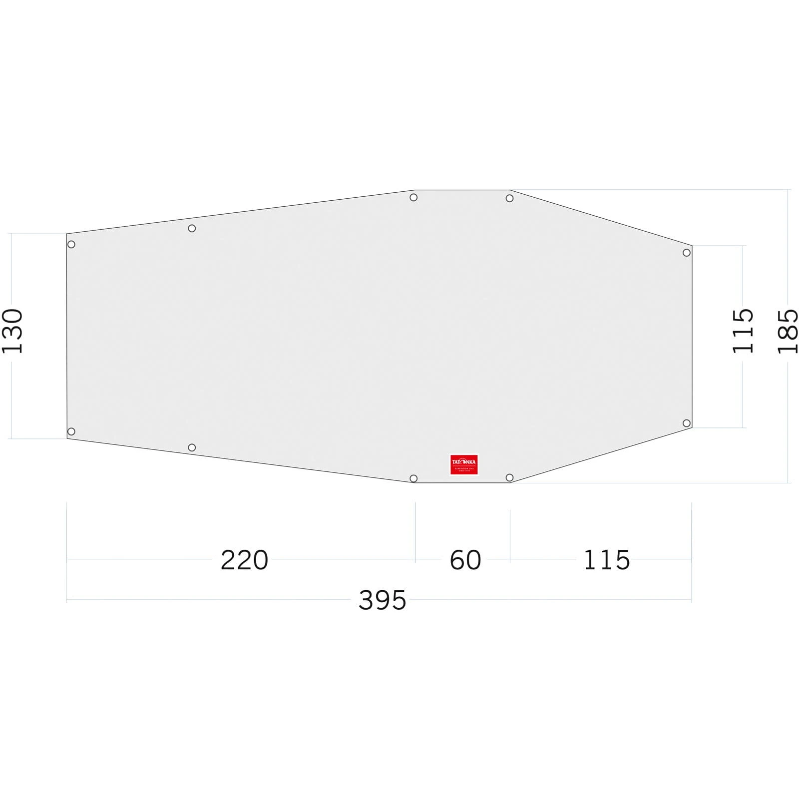 Tatonka Floor Sheet PE Grönland 3 - Zeltunterlage 3 Tatonka Floor Sheet PE Grönland 3 - Zeltunterlage