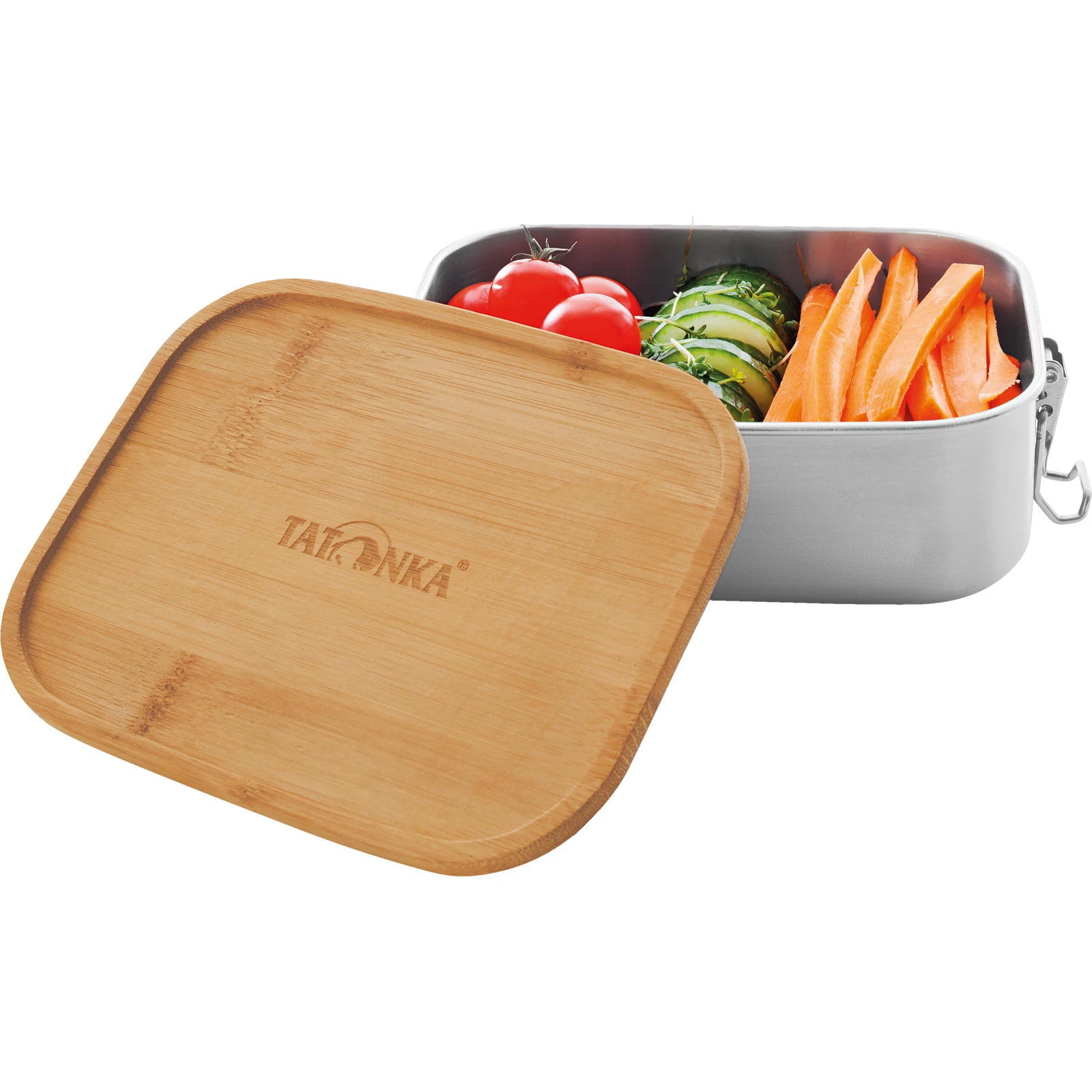 Tatonka Lunch Box I Bamboo 800 Ml - Edelstahl-Proviantdose 4 Tatonka Lunch Box I Bamboo 800 Ml - Edelstahl-Proviantdose – Bild 2