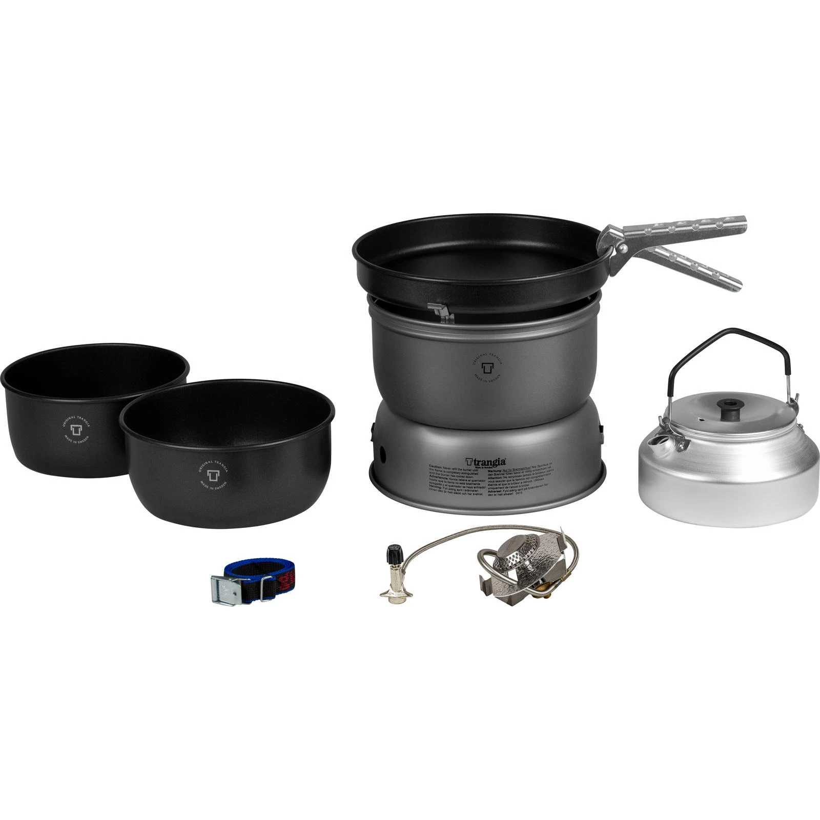 Trangia Sturmkocher Set Groß 25-6 HA Gas - Mit Wasserkessel 3 Trangia Sturmkocher Set Groß 25-6 HA Gas - Mit Wasserkessel