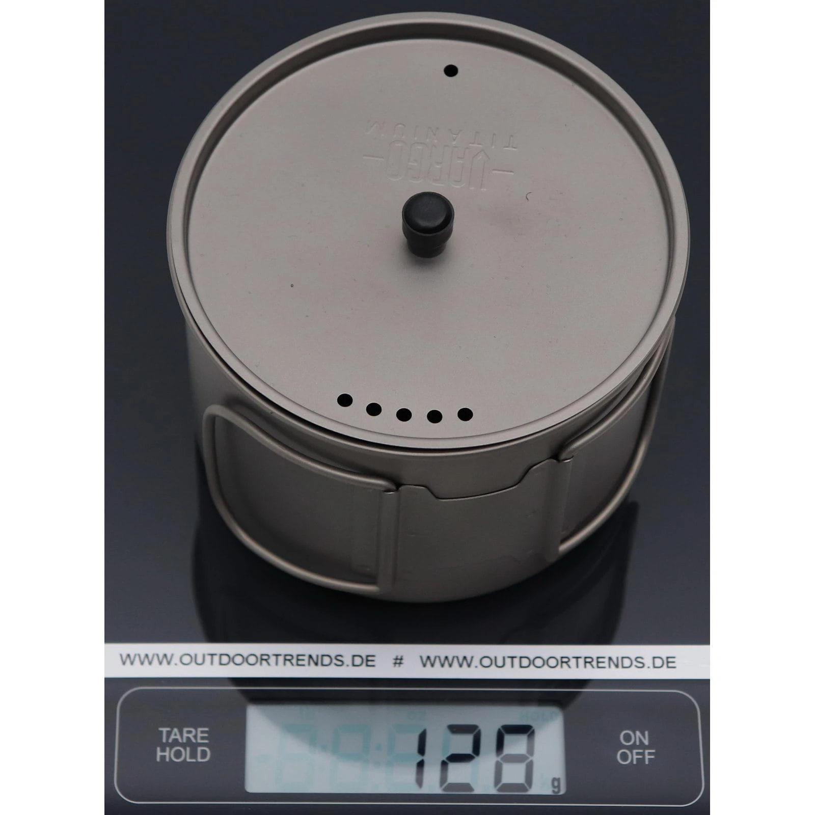 VARGO Ti-Lite Mug 0,9L - Titan Becher 5 VARGO Ti-Lite Mug 0,9L - Titan Becher – Bild 3