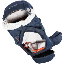 VAUDE Asymmetric 52+8 - Trekkingrucksack -Campfreunde Geschäft vaude asymmetric 52 8 trekkingrucksack eclipse vau 15945 0100 9