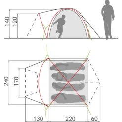 VAUDE Campo Grande XT 4P - Vier-Personen-Zelt -Campfreunde Geschäft vaude campo grande xt 4p vier personen zelt vau 14227 1700 7