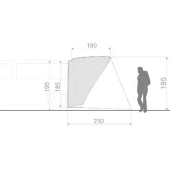 VAUDE Drive Van Trunk - Heckzelt -Campfreunde Geschäft vaude drive van trunk heckzelt linen vau 15473 7810 4