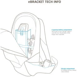 VAUDE EBracket 28 - E-Bike Rucksack -Campfreunde Geschäft vaude ebracket 28 e bike rucksack vau 12946 0100 3