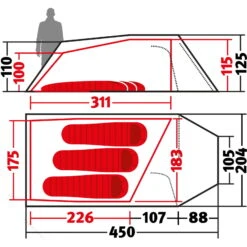 Wechsel Tempest 3 Zero-G - 3-Personen-Zelt 19 Wechsel Tempest 3 Zero-G - 3-Personen-Zelt -Campfreunde Geschäft wechsel tempest 3 zero g personen zelt green wec 231052 2