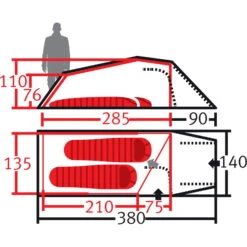Wechsel Outpost 2 - Travel Line -Campfreunde Geschäft wechsel tents outpost 2 travel line oak wec 231069 2