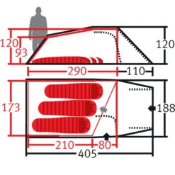 Wechsel Outpost 3 - Travel Line -Campfreunde Geschäft wechsel tents outpost 3 travel line oak wec 231070 2